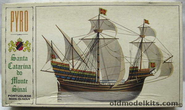 Pyro 1/200 Portuguese Man-O-War Santa Catarina do Monte Sinai - Flagship of Vasco de Gama, C209-300 plastic model kit